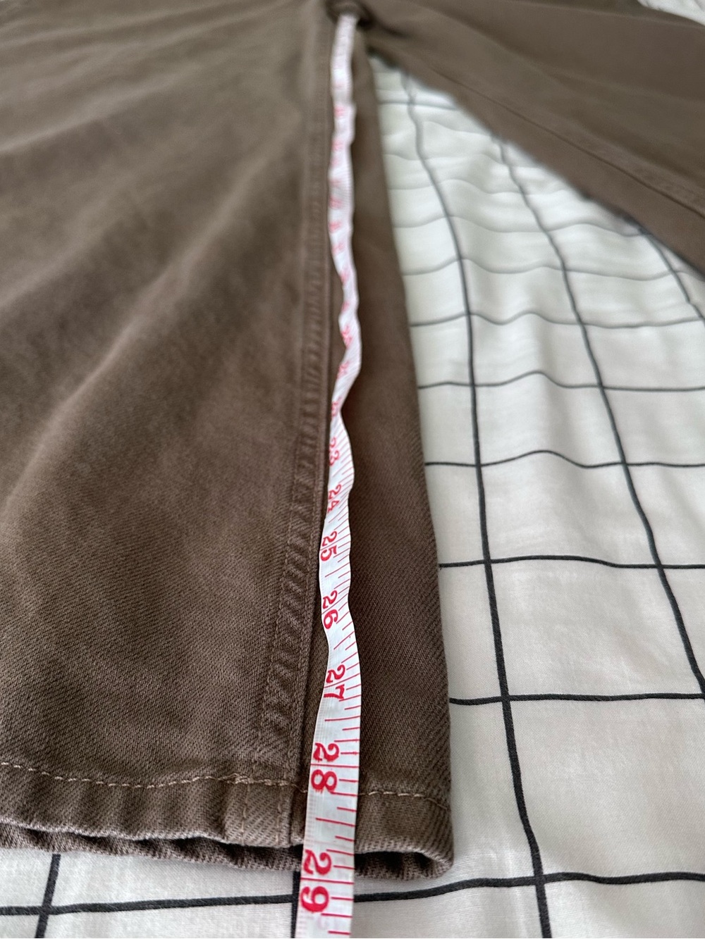 Anthropologie Pilcro Moss Wide-Leg High-Rise Puddle Jeans Size 27 Retro Flare - Picture 13 of 15